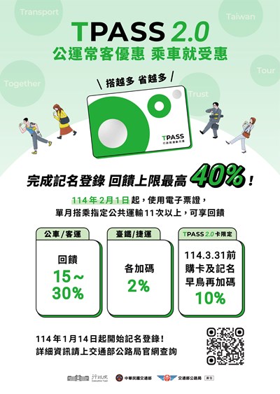 TPASS 2.0公共運輸
